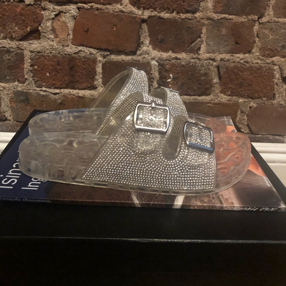 Glitter sandals